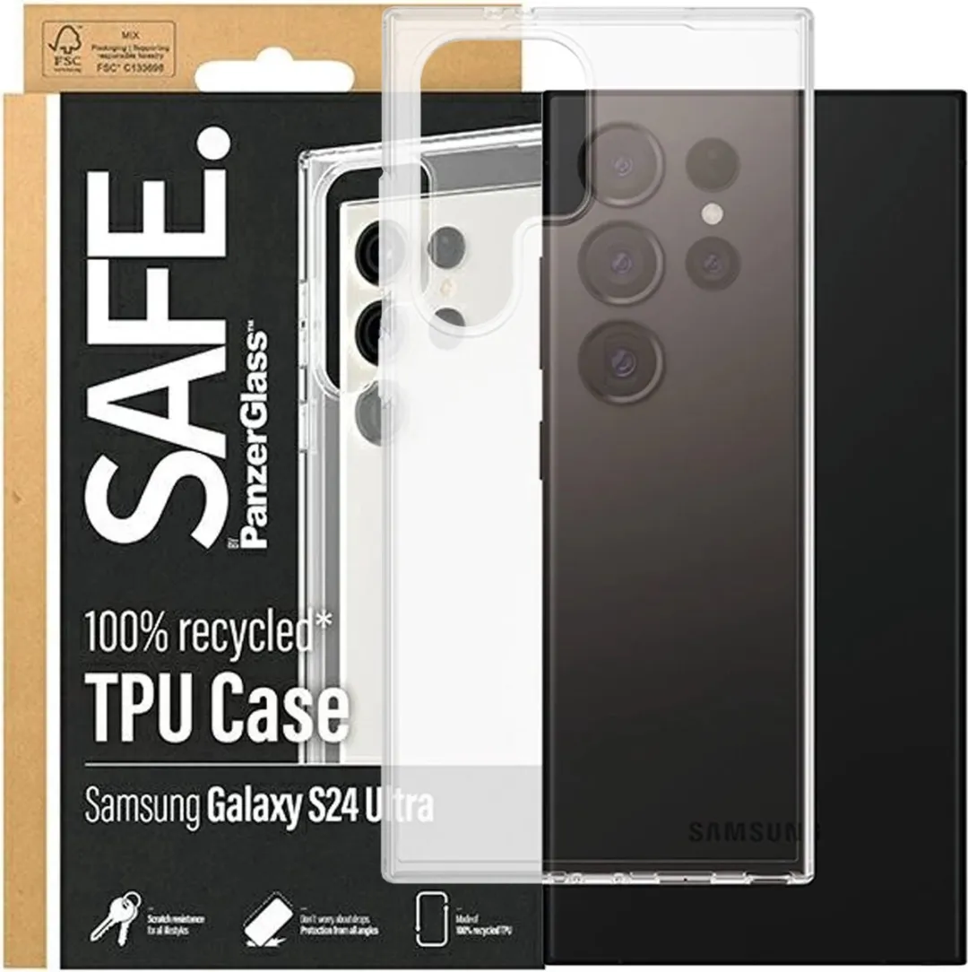 PanzerGlass Hoesje Samsung Galaxy S24 Ultra - Transparant