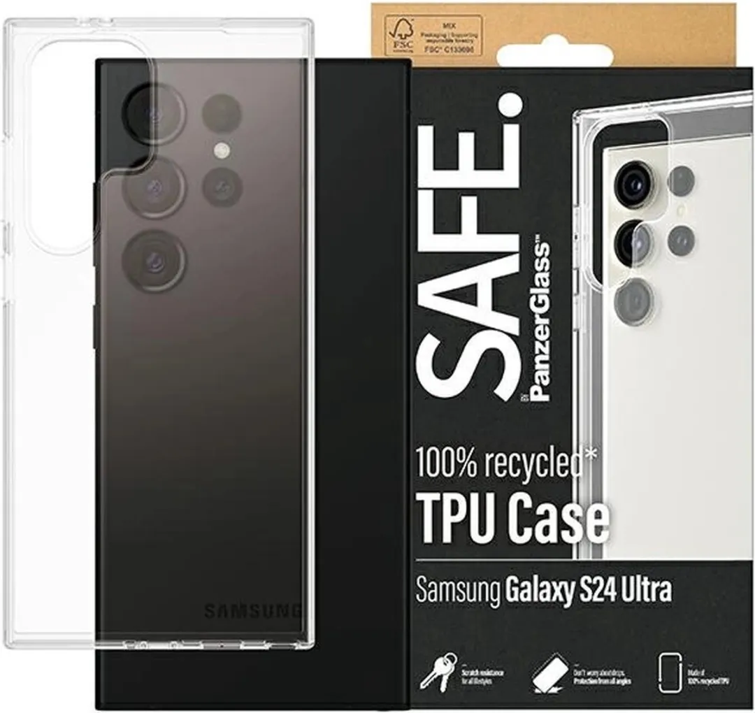PanzerGlass Hoesje Samsung Galaxy S24 Ultra - Transparant - afbeelding 6 van 6