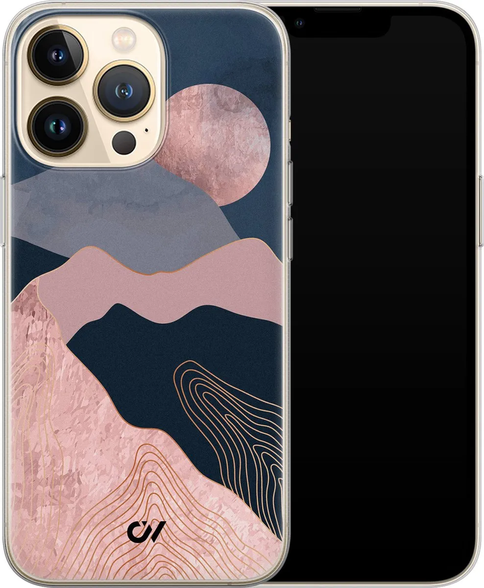 Casevibes iPhone 13 Pro Hoesje - Roze - A/13P/UV/004