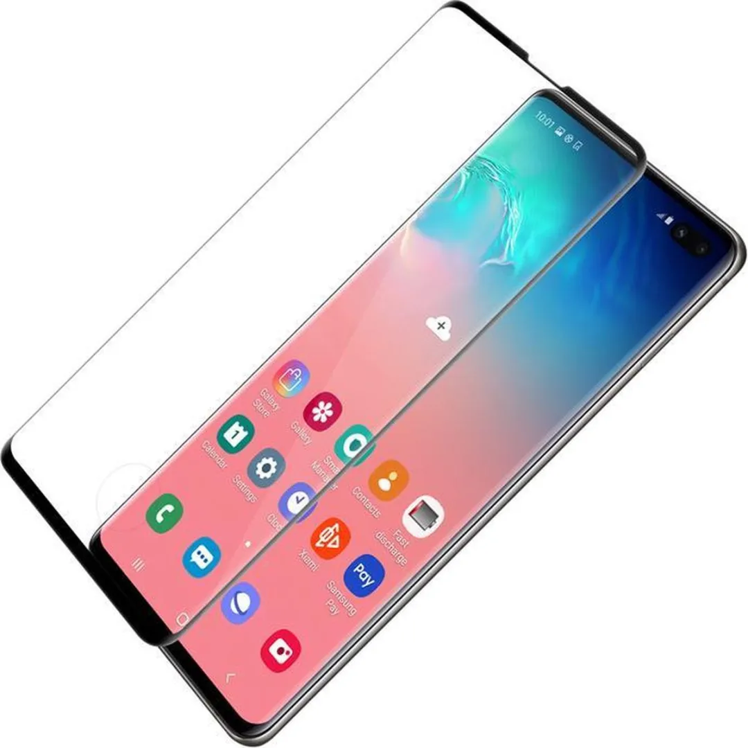 Nillkin Full Face Tempered Glass 3D CP+MAX - Samsung Galaxy S10+ - afbeelding 3 van 4