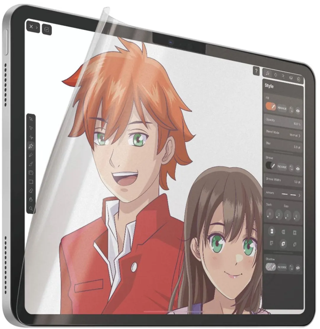 PanzerGlass GraphicPaper Ultra-Wide iPad Air 11/10.9 Screenprotector - Gerecycled Plastic