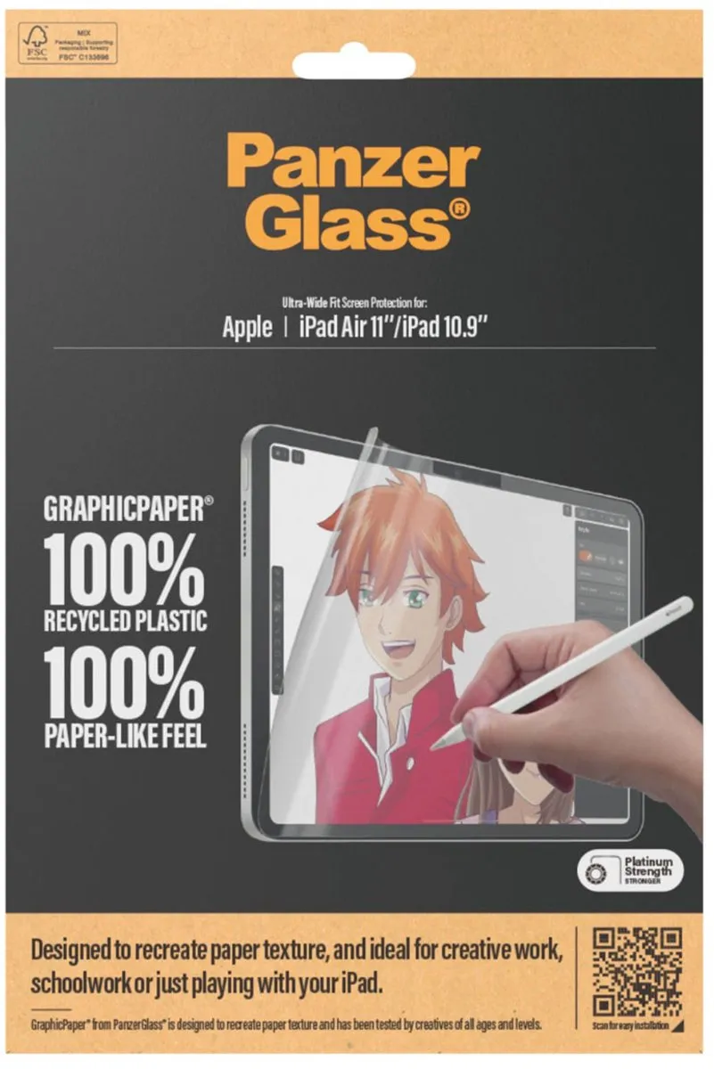 PanzerGlass GraphicPaper Ultra-Wide iPad Air 11/10.9 Screenprotector