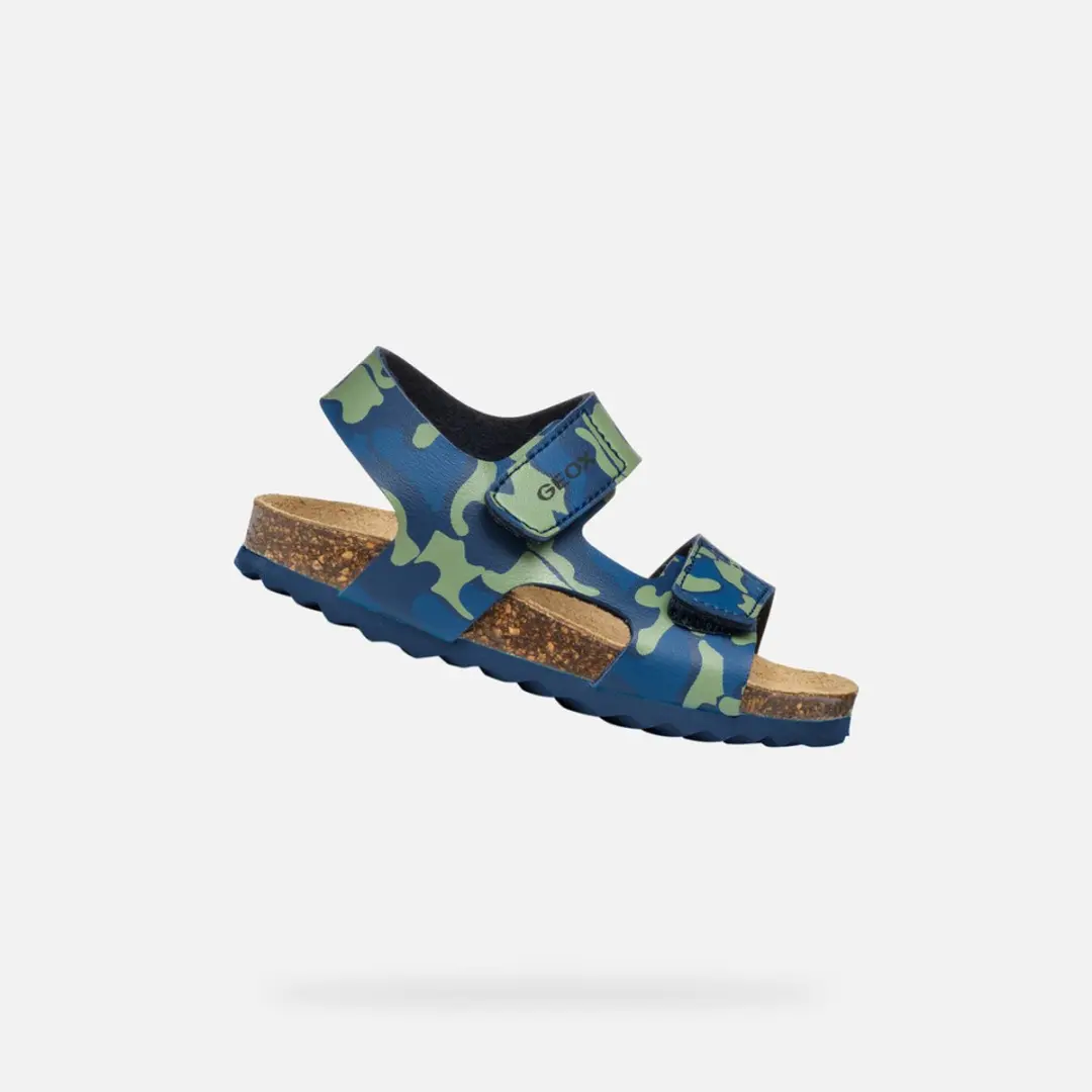 GEOX SANDAAL CHALKI PEUTERJONGENS Sandalen