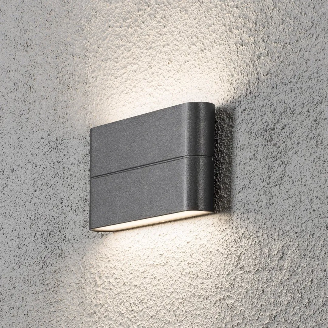 Konstsmide Chieri Spotlamp Buiten 2-lichts LED 3000K - Antraciet - afbeelding 6 van 6