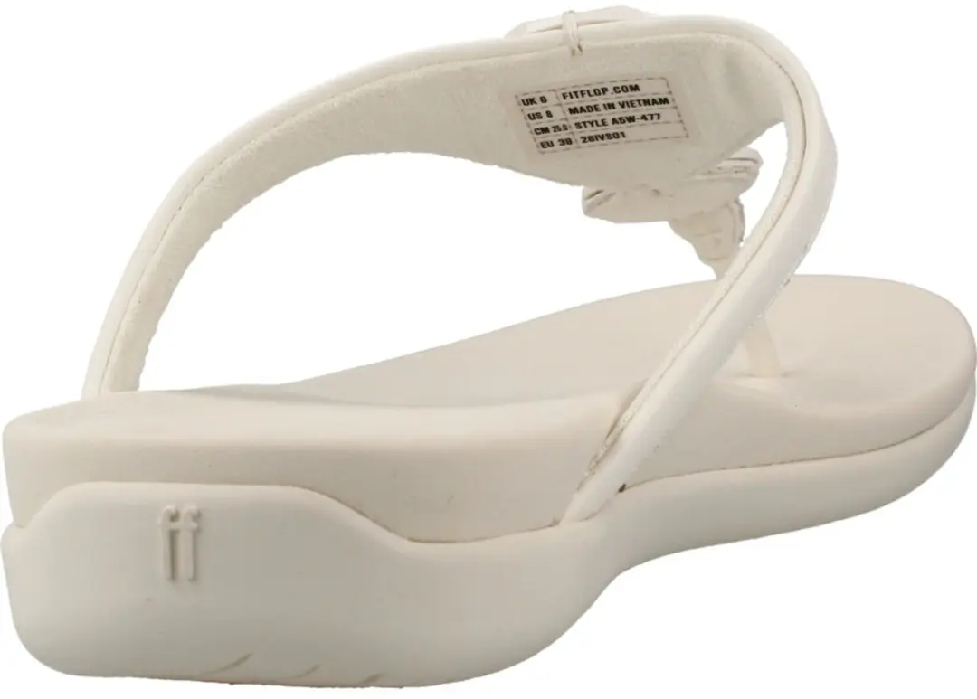FITFLOP SANDALIA SOLAY GLOSSY DISC Wit 38 EU