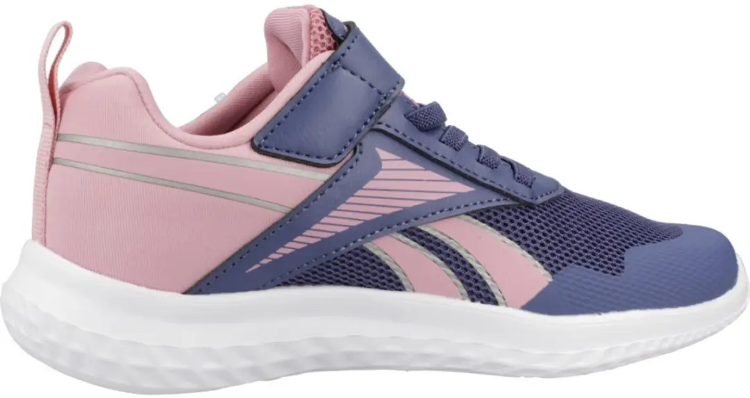 Reebok Rush Runner 5 Elastic Lace & Top Strap Gymnastikskor För Barn Blauw,Roze