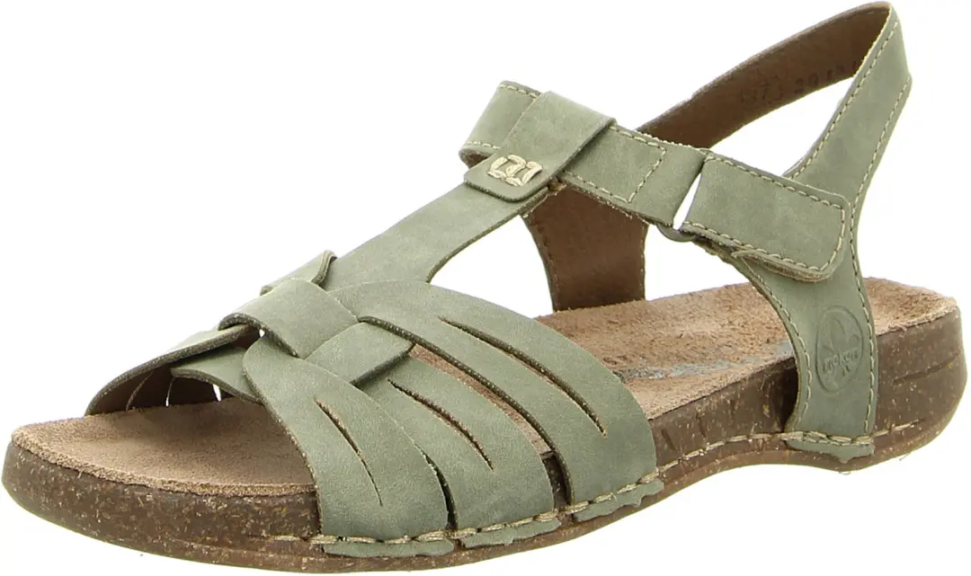 Rieker 61461-52 dames sandalen groen maat 38