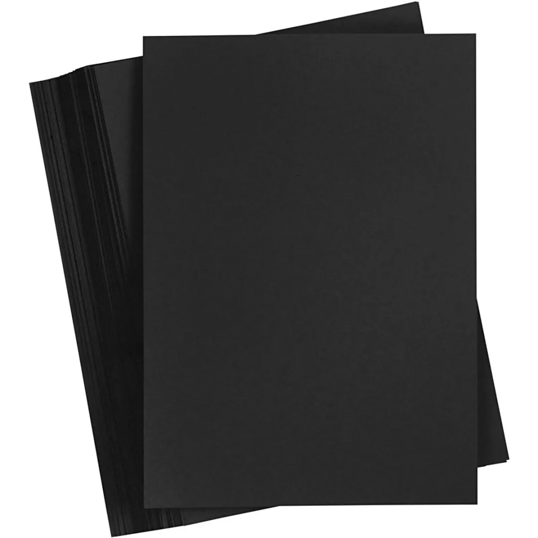Creativ Company Zwart A4 Karton 180g