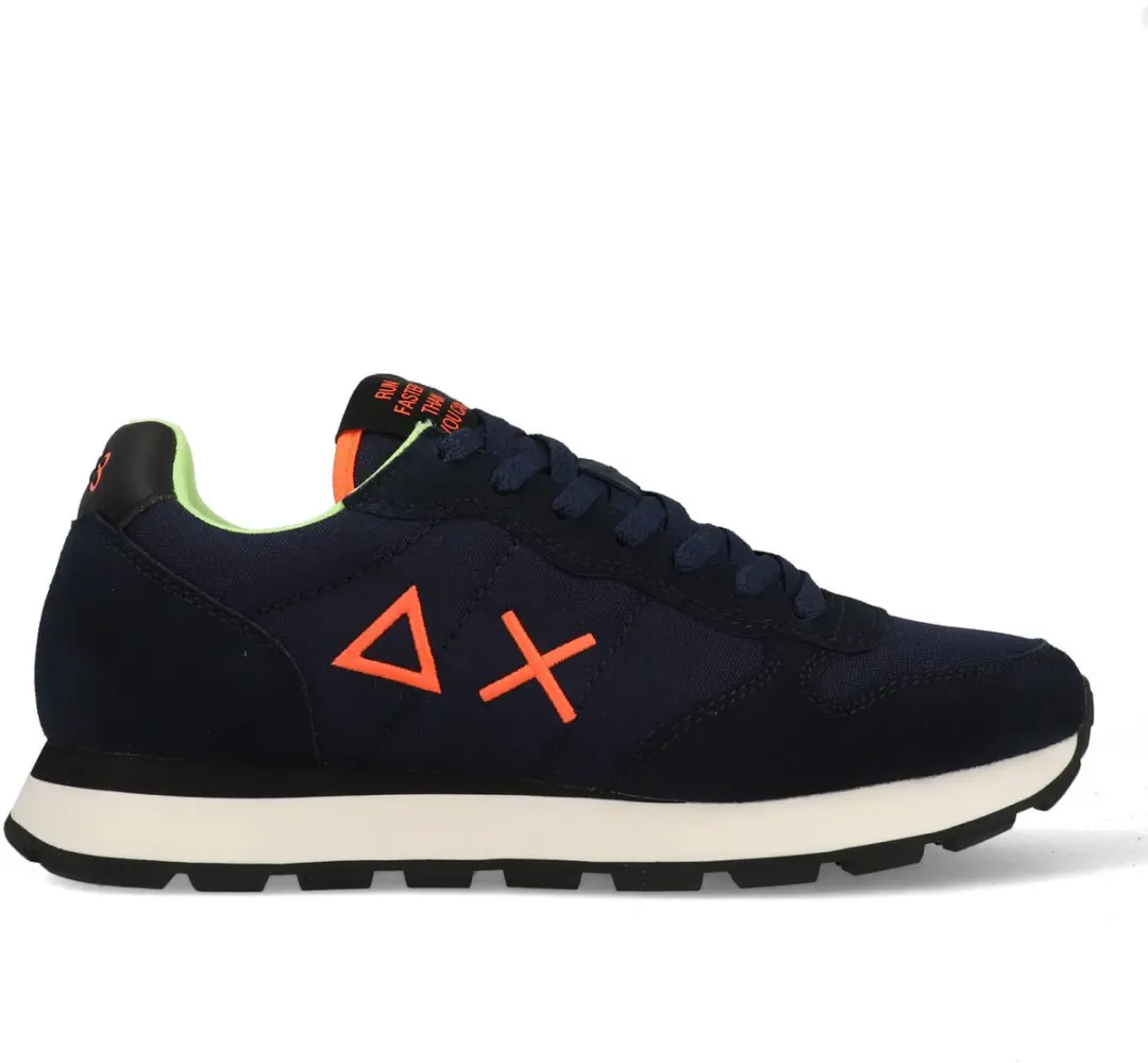 Sun68 Sneaker Tom Fluo Navy Blue