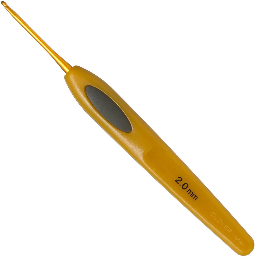 Clover Soft Touch Haaknaald 2mm