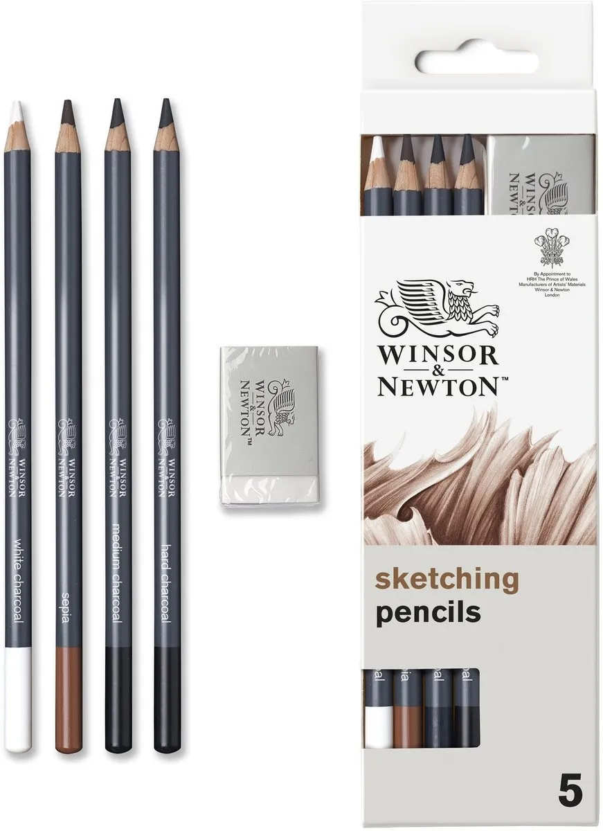 Winsor & Newton Studio Collection Sketchpotloden Set