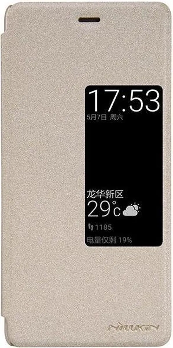 Nillkin Sparkle Series View Window Case Huawei P9 Goud