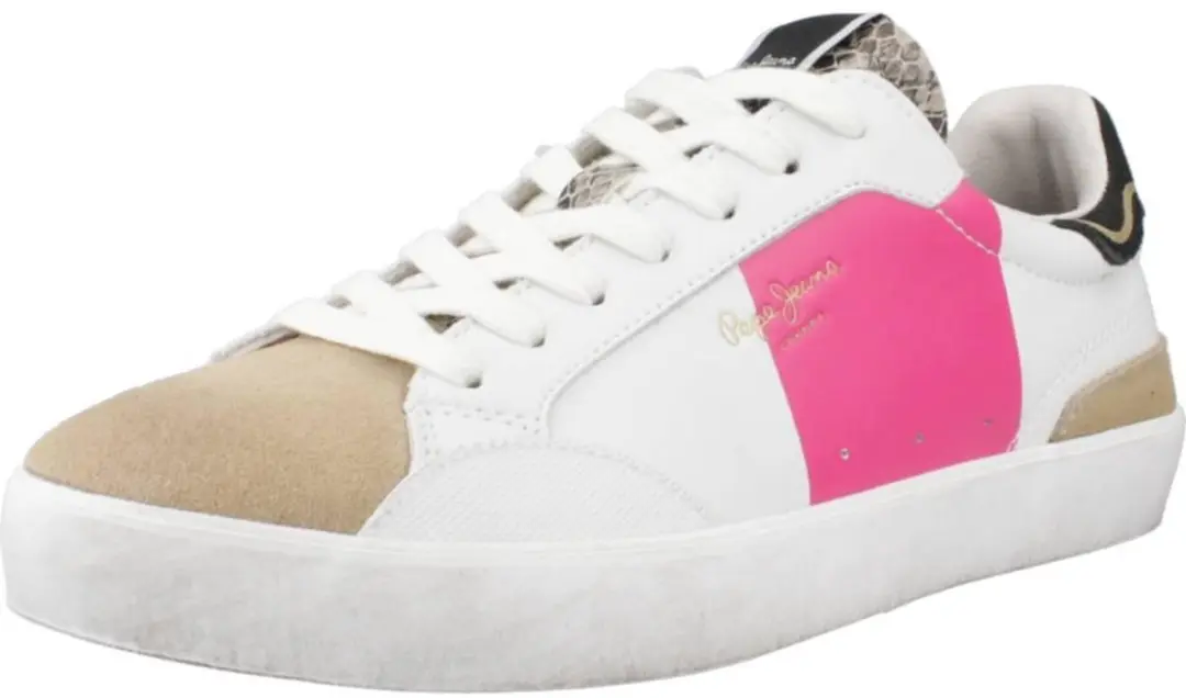 Pepe Jeans Lana Elle Sneakers - Wit - 36 - afbeelding 3 van 4