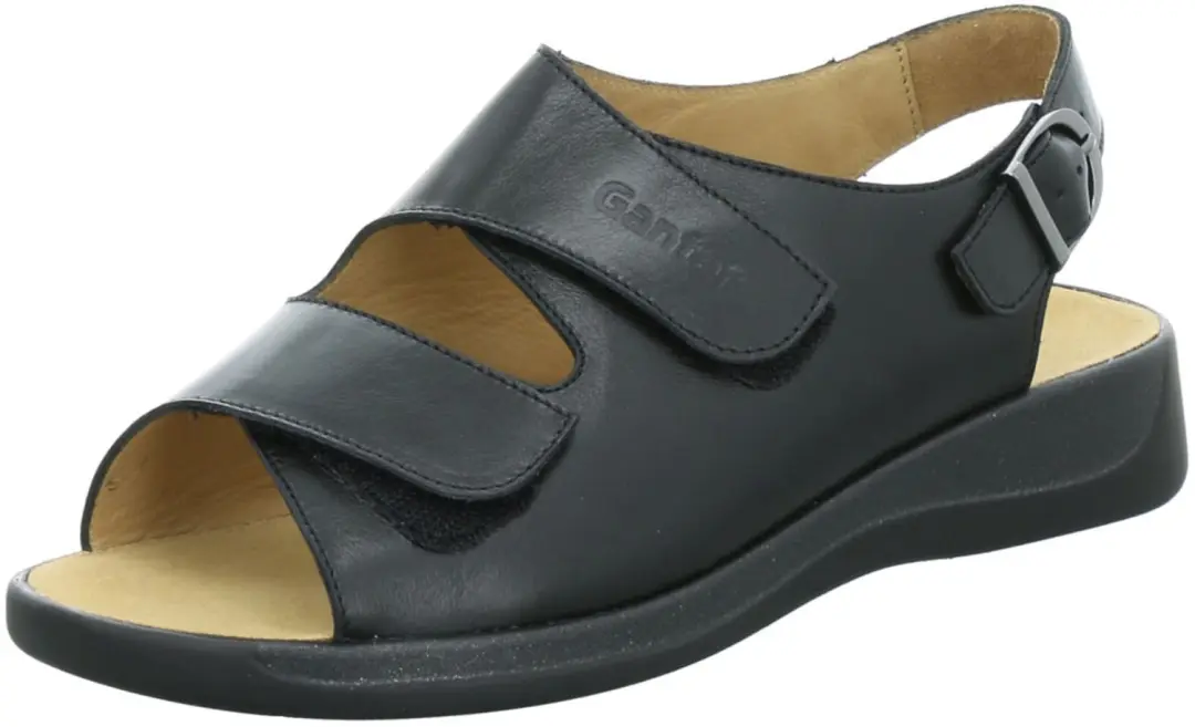 Ganter 202511-0100 dames sandalen zwart maat 40