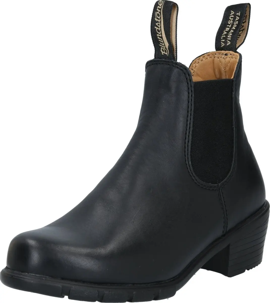 Blundstone 1671 Middle Heel Dames Boot - Zwart Leer - afbeelding 3 van 6