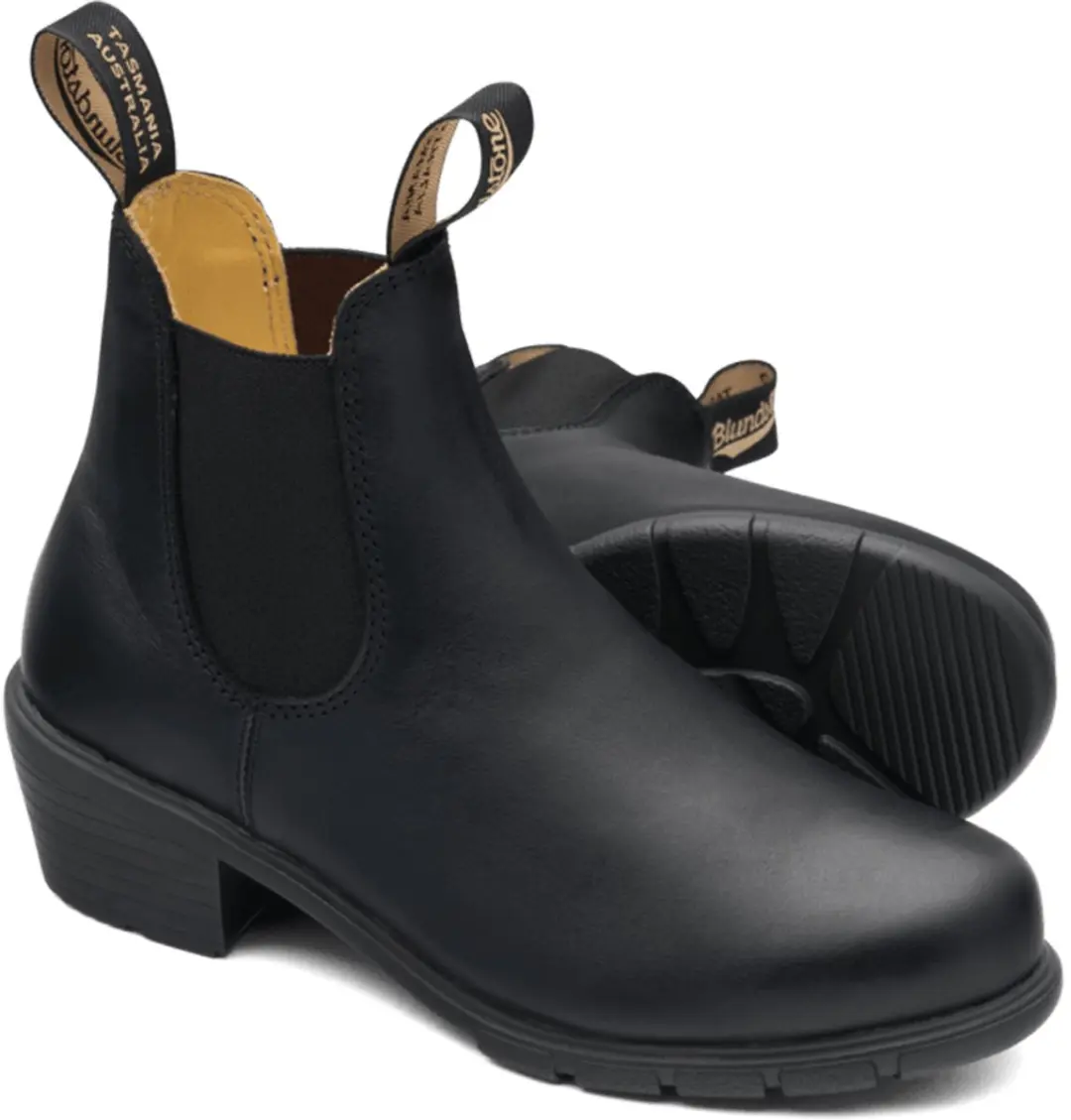 Blundstone 1671 Middle Heel Dames Boot - Zwart Leer - afbeelding 6 van 6