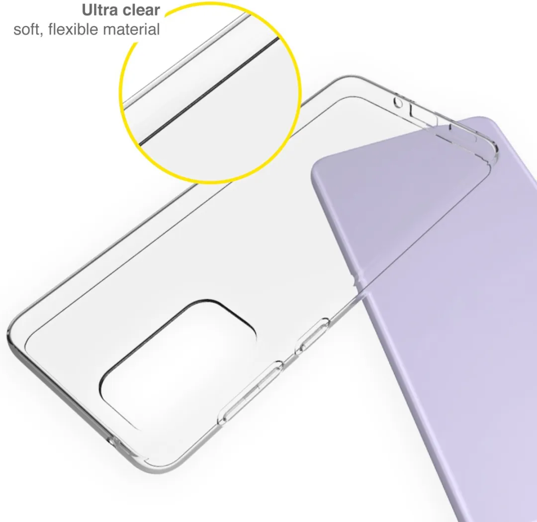 Accezz Hoesje Samsung Galaxy A33 - Transparant