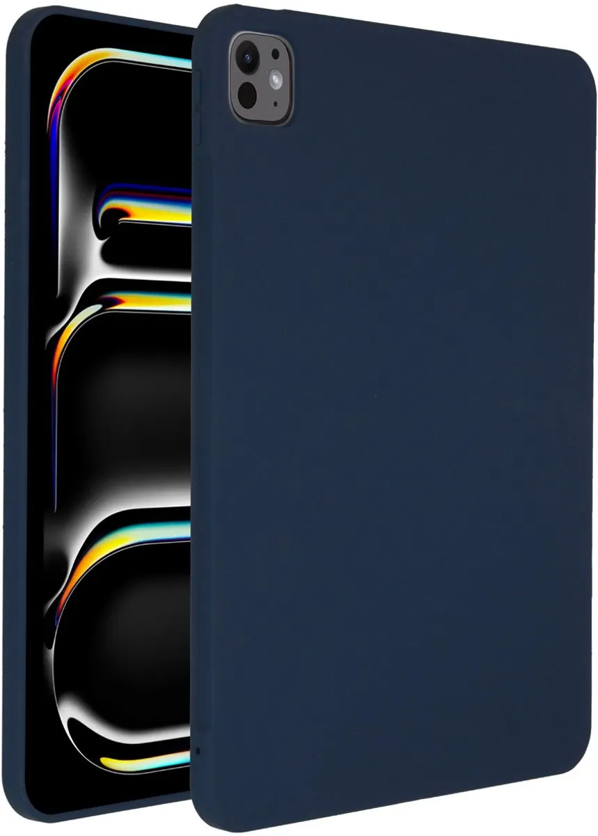 Accezz Tablethoes SH00075637 - Apple iPad Pro 11 2024/2025 - Donkerblauw
