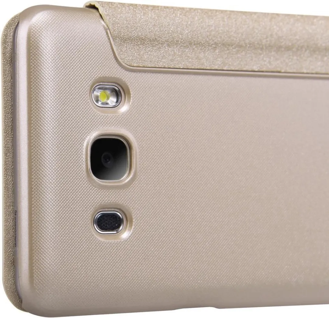 Nillkin Sparkle Series Leather Case Samsung Galaxy J5 (2016) - Goud - afbeelding 3 van 4