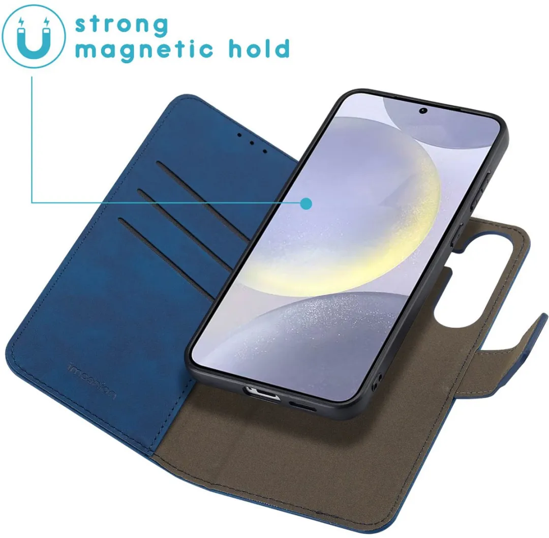 Imoshion Hoesje Samsung Galaxy S25 Plus Blauw - 2-in-1 Bookcase