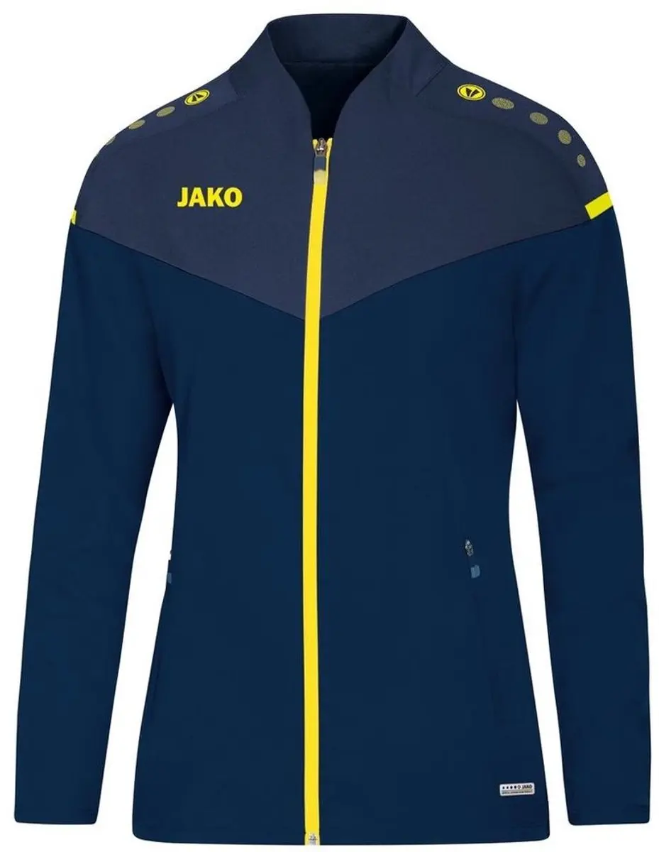 Jako Champ 2.0 Vrijetijdsvest Dames - Marine / Donkerblauw / Fluogeel | Maat: 36 - afbeelding 4 van 5