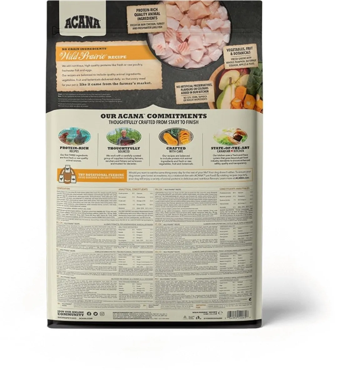 Acana Regionals Wild Prairie Hondenvoer 11.4kg