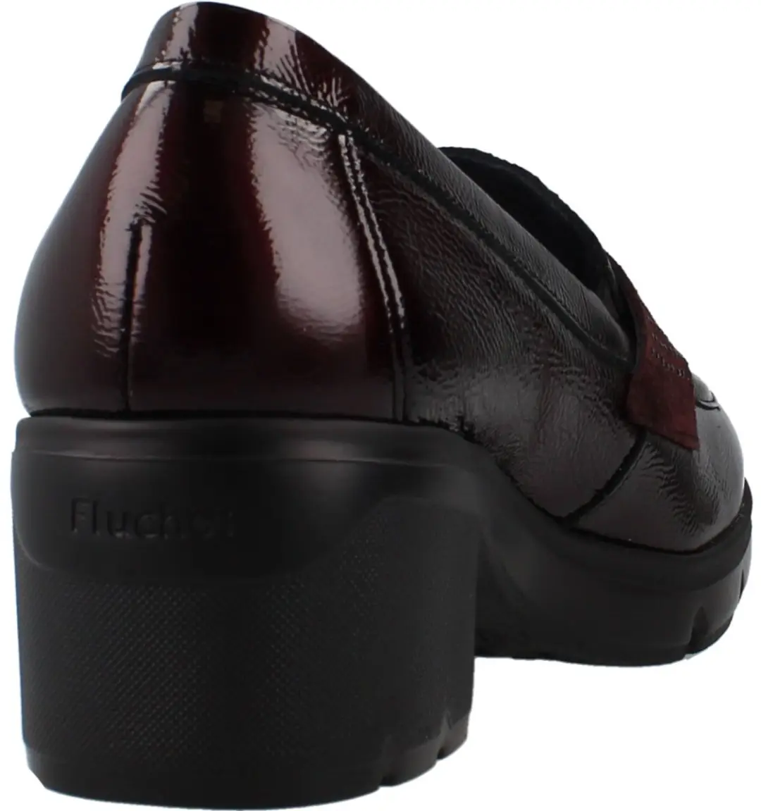 FLUCHOS F2517 NAPLACK CALF BURDEOS MULBERRY Bordeuax 38 EU