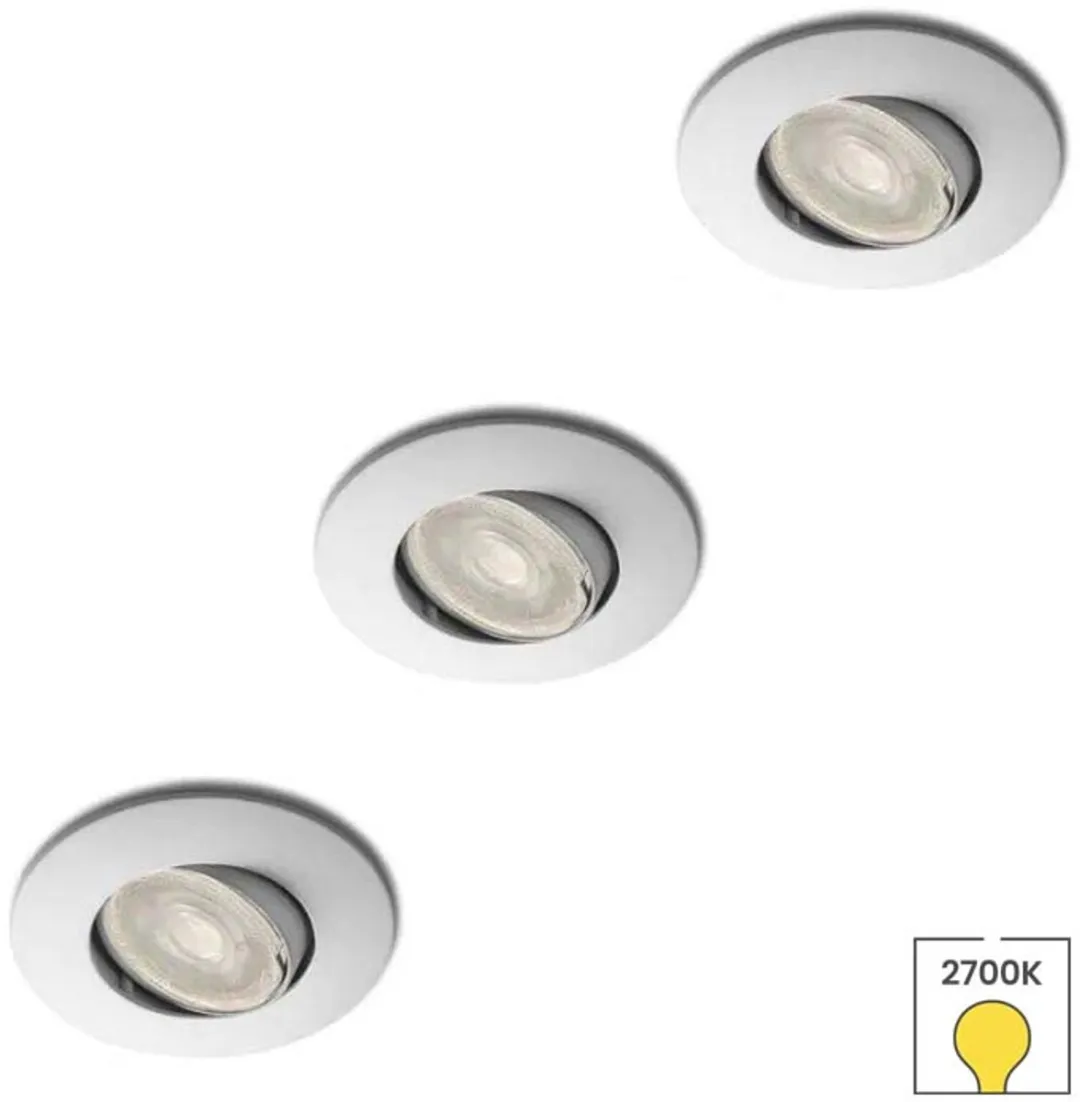 Lybardo Inbouwspots 3W Kantelbaar