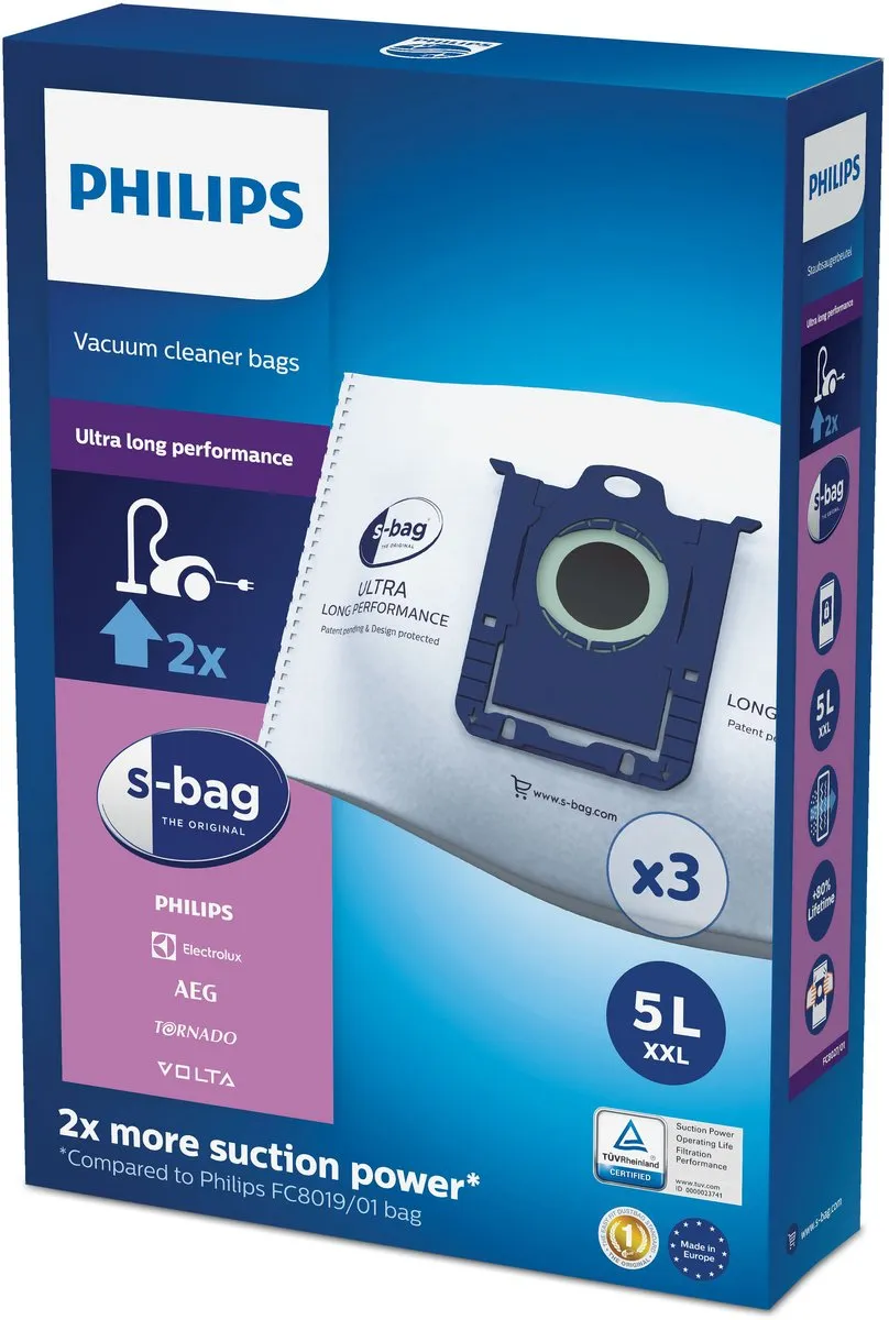 Philips S-Bag FC8027/01 Stofzuigerzakken