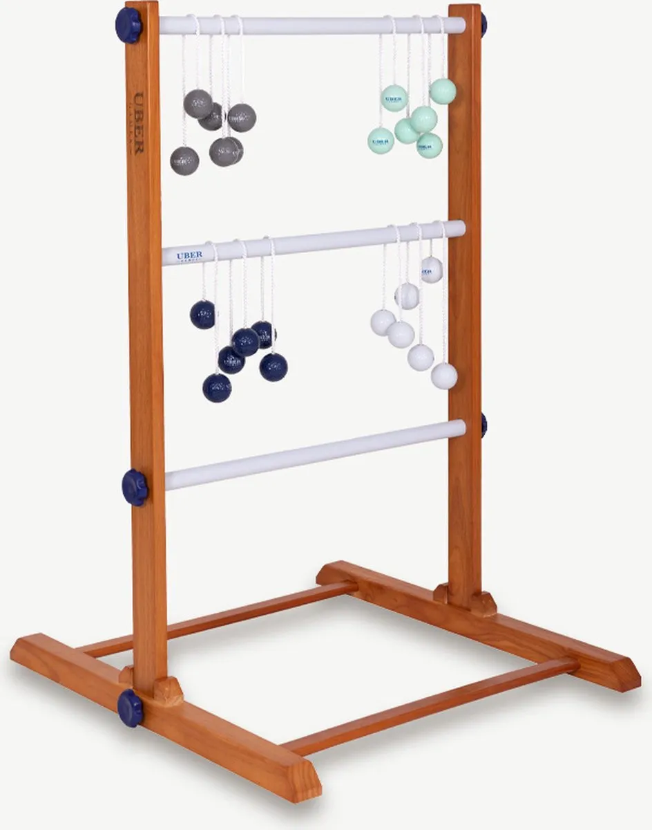 Ubergames Profi Original 2024 Ladderspel - 4 Sets Golf Bolas - Luxe Draagtas
