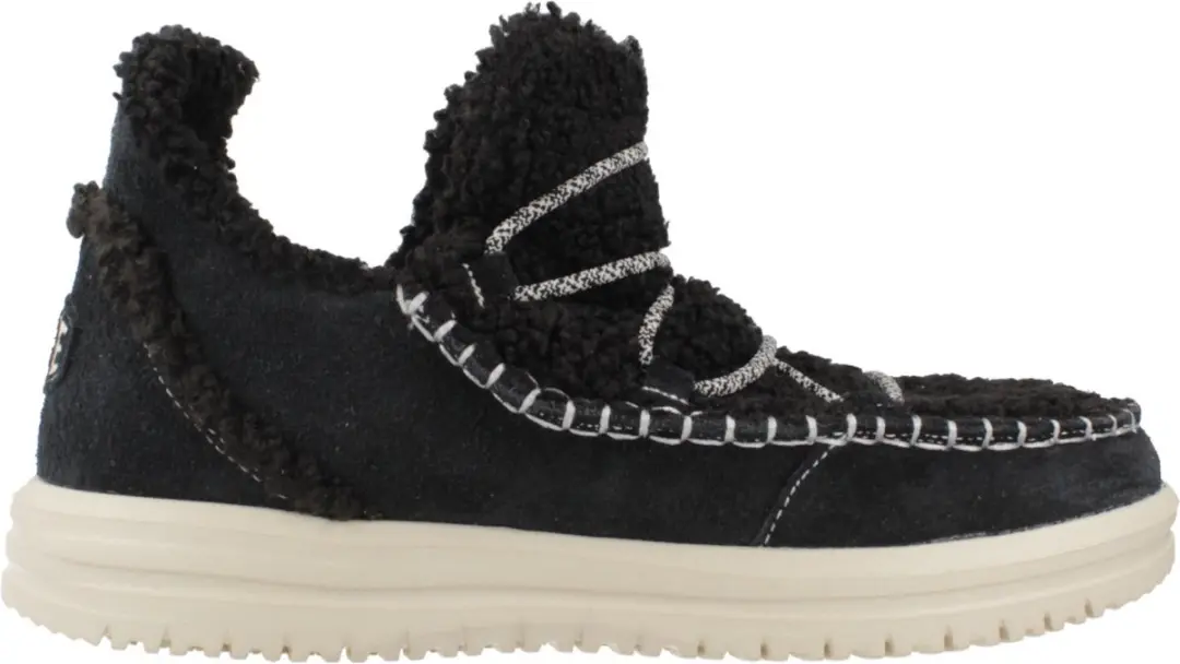 HEY DUDE CAMDEN SUEDE COZY Zwart 39 EU