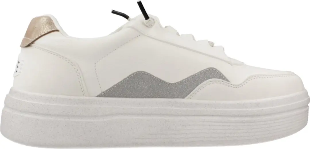 HEY DUDE HUDSON LIFT METALLIC Wit 36 EU