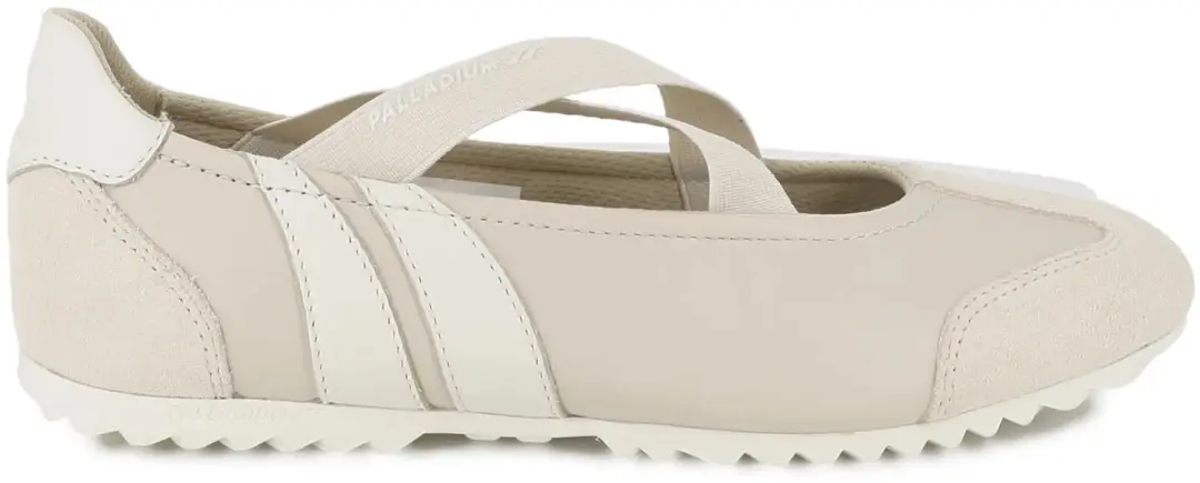 Damestrainers Palladium Racer Ballerina Lth