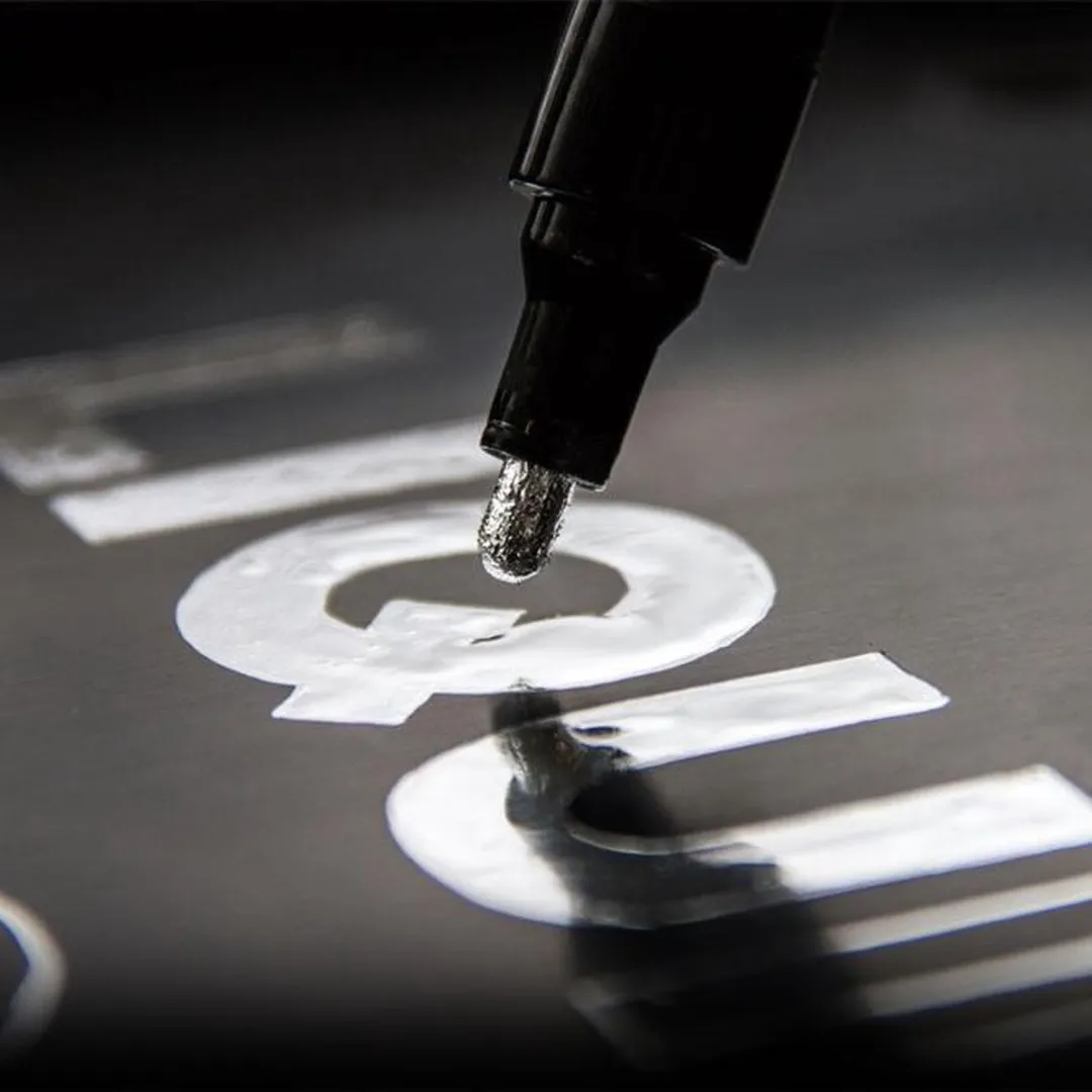 Molotow Liquid Chrome Marker 1mm - Zilver
