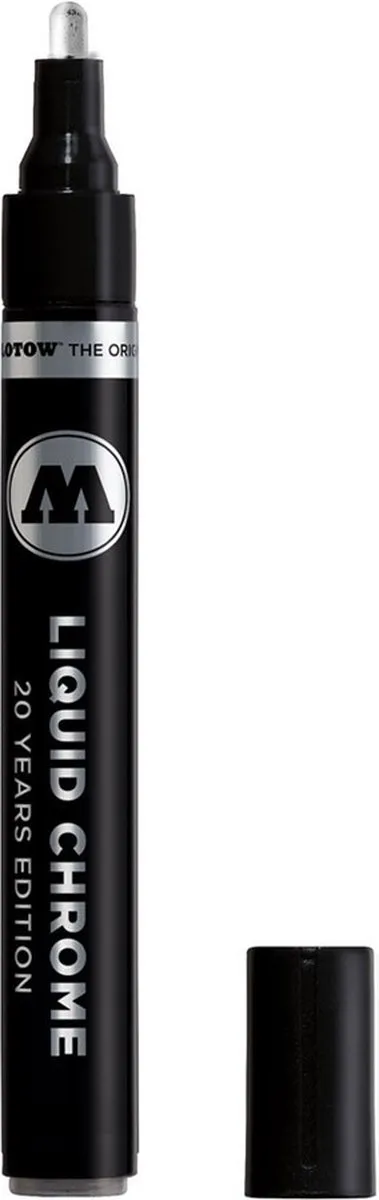 Molotow Liquid Chrome Marker 1mm - Zilver