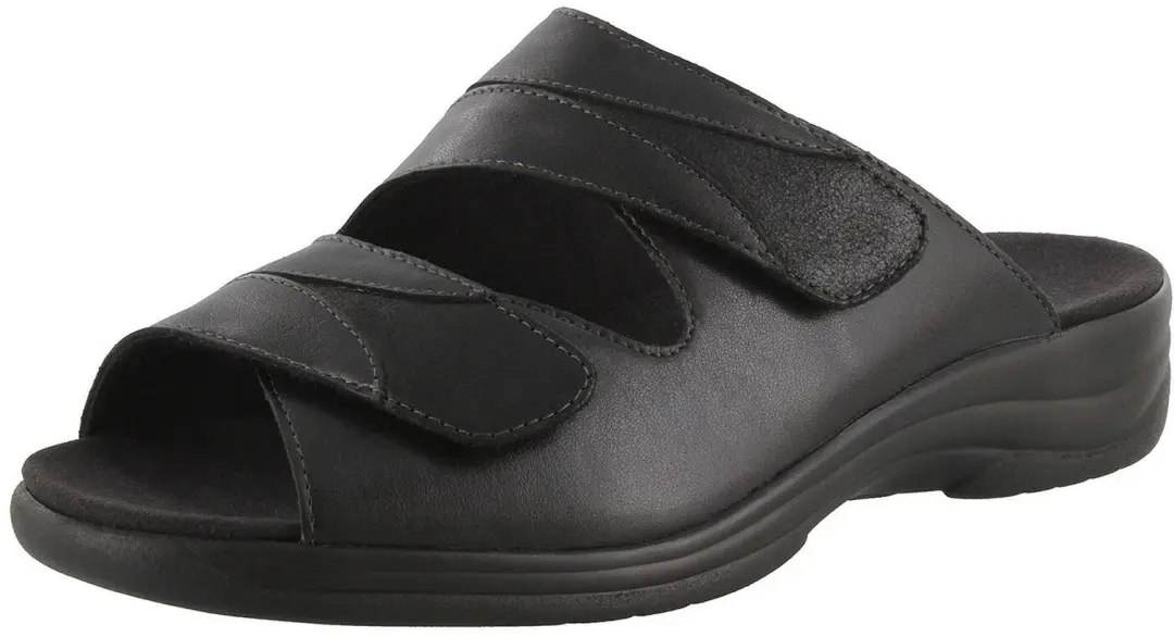 Solidus 74022 00196 dames slippers zwart maat 38