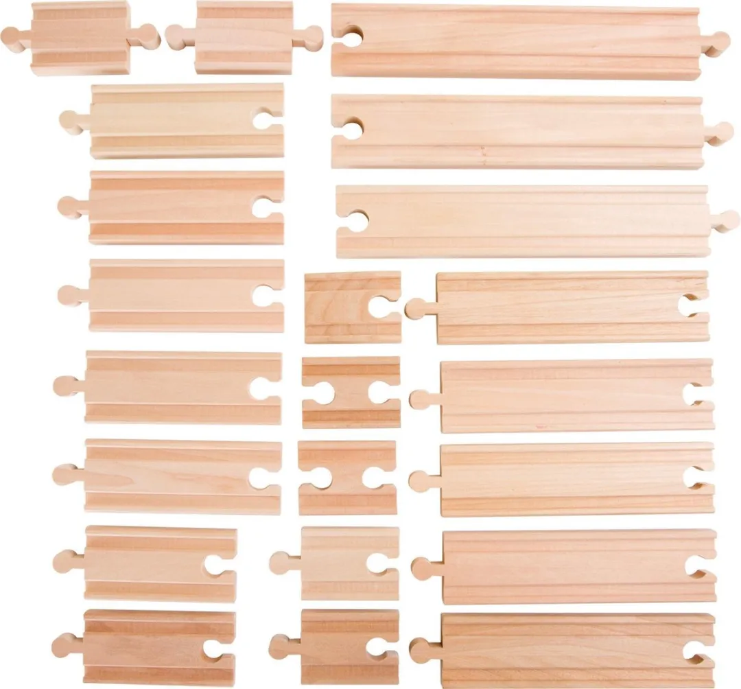 Small Foot Commuter Traffic Treinset - 140 Stuks - Multicolor - afbeelding 6 van 6