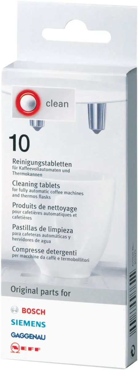 Bosch Reinigingstabletten 310575 - 10 Stuks