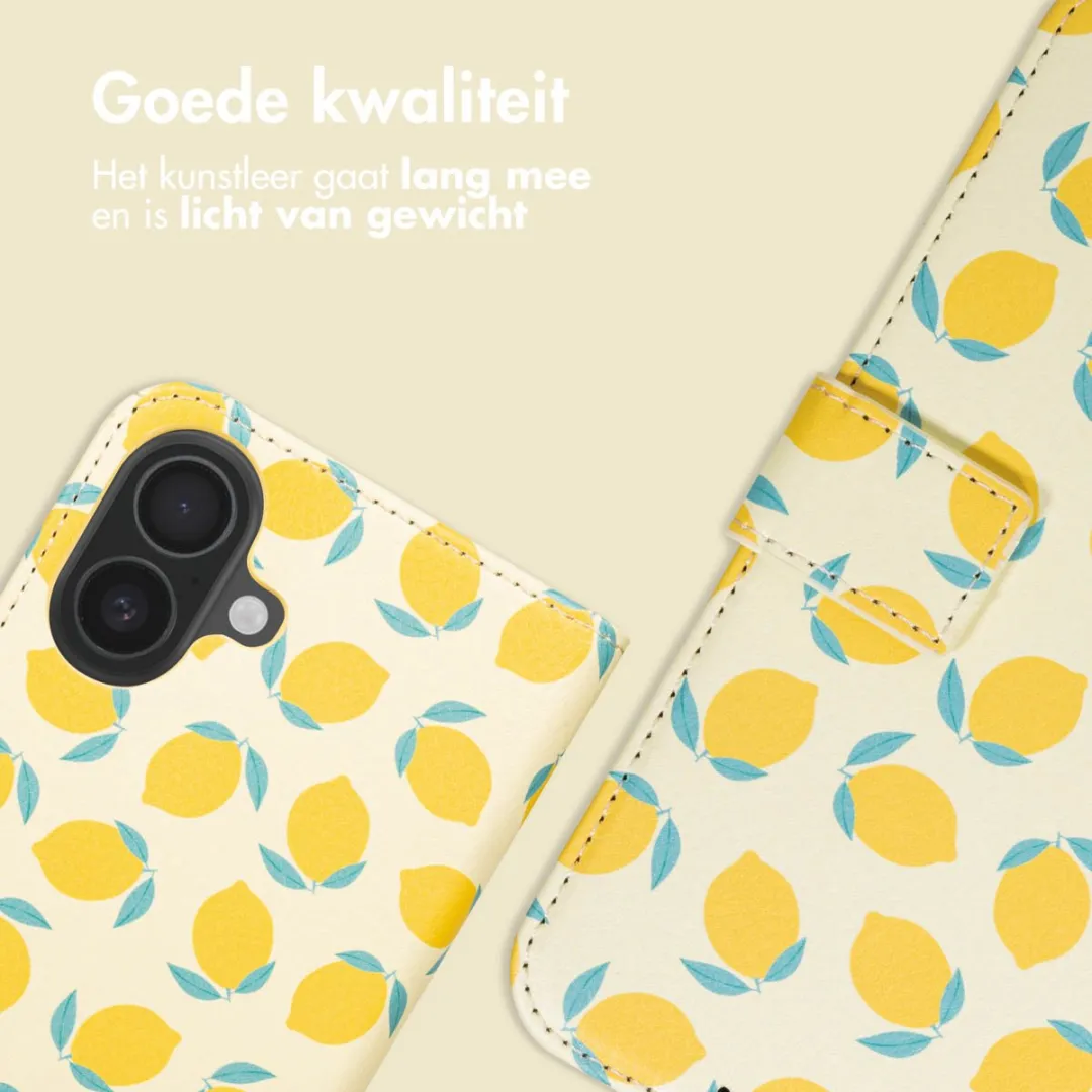 Imoshion iPhone 17 Hoesje - Citrus Dream - 3 Pasjes