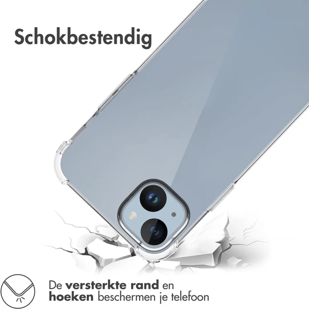 Imoshion Hoesje iPhone 15 Plus Transparant - Shockproof