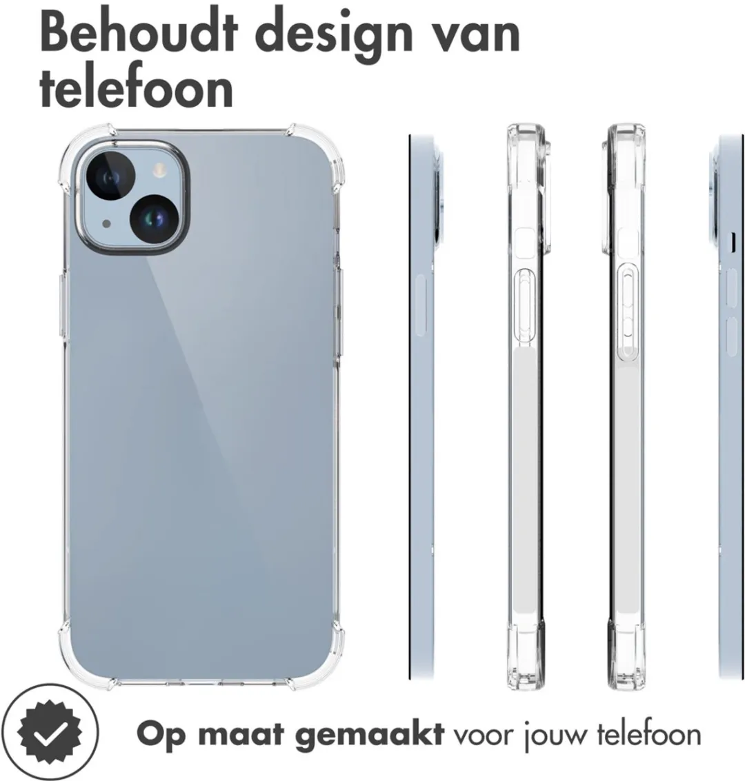 Imoshion Hoesje iPhone 15 Plus Transparant - Shockproof - afbeelding 6 van 6