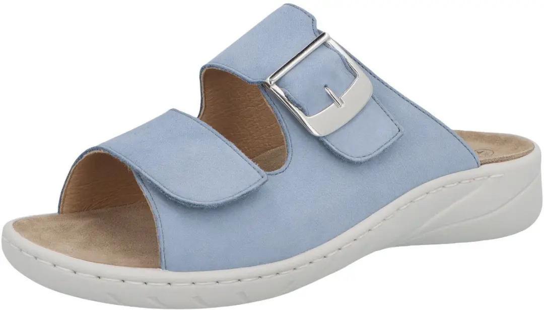 Solidus 20187 80494 dames slippers blauw maat 41