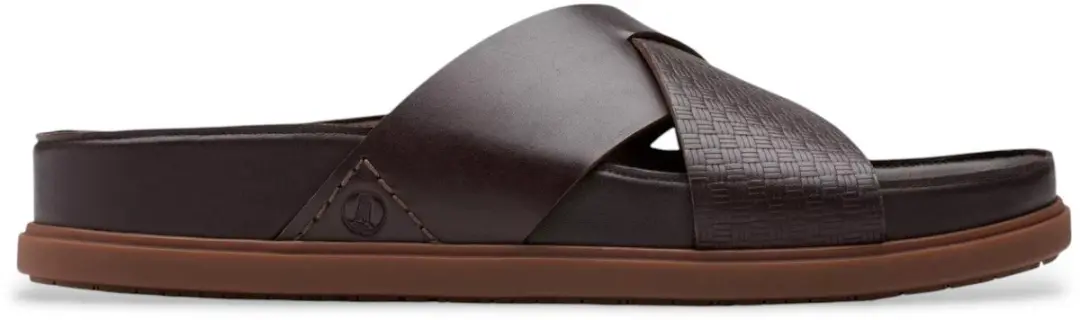 Clarks Torford Cross leren sandalen