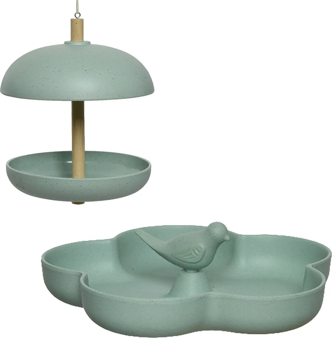 Decoris Vogel Voedersilo met Bad