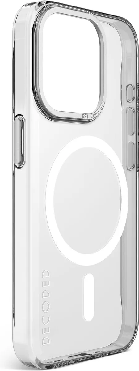 Decoded Clear Case Back Cover D24IPO15PBCT2TT - iPhone 15 Pro - Transparant