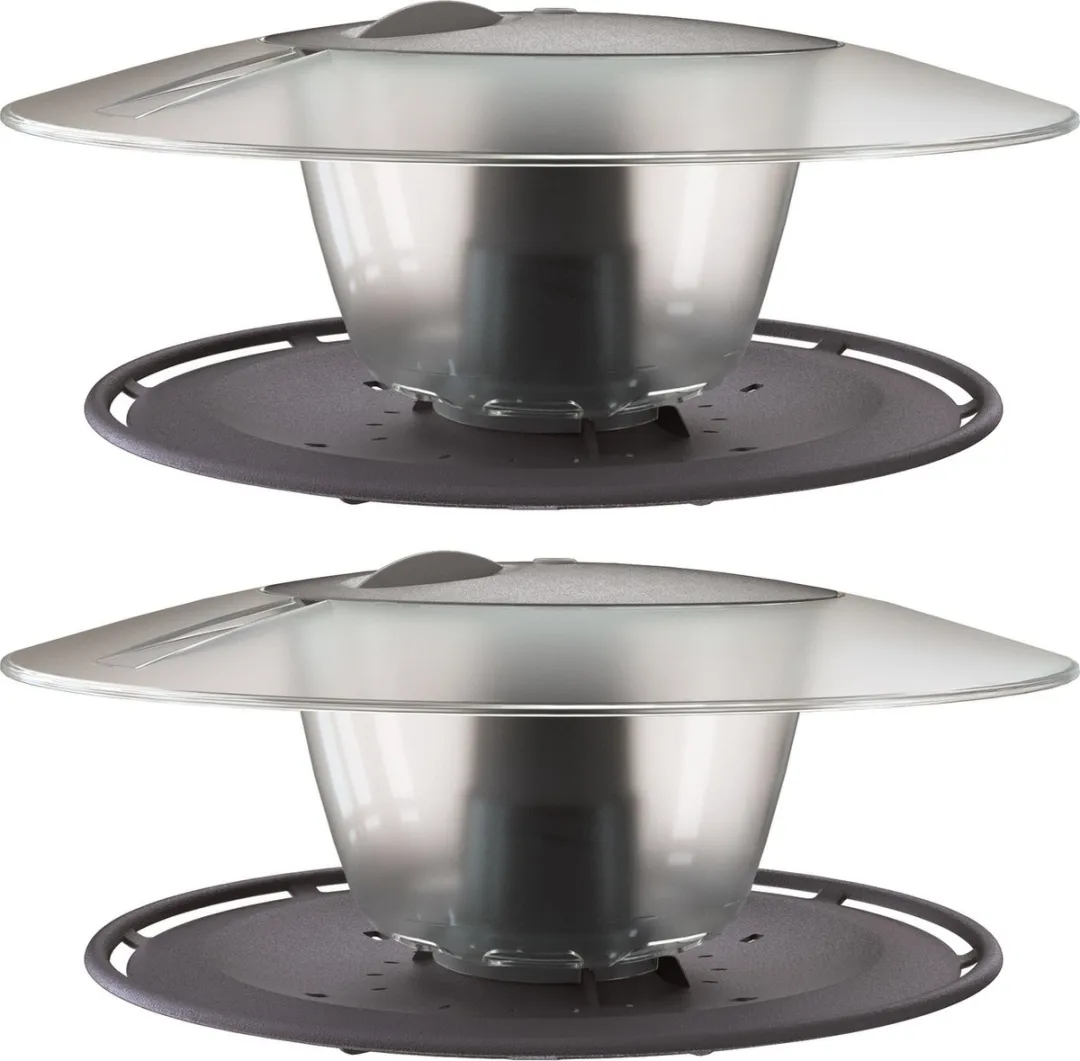 Prosperplast Antraciet Ronde Vogelvoedersilos 30cm