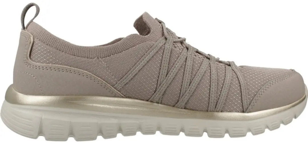 SKECHERS GRACEFUL PURECRUSH Grijs 35 EU