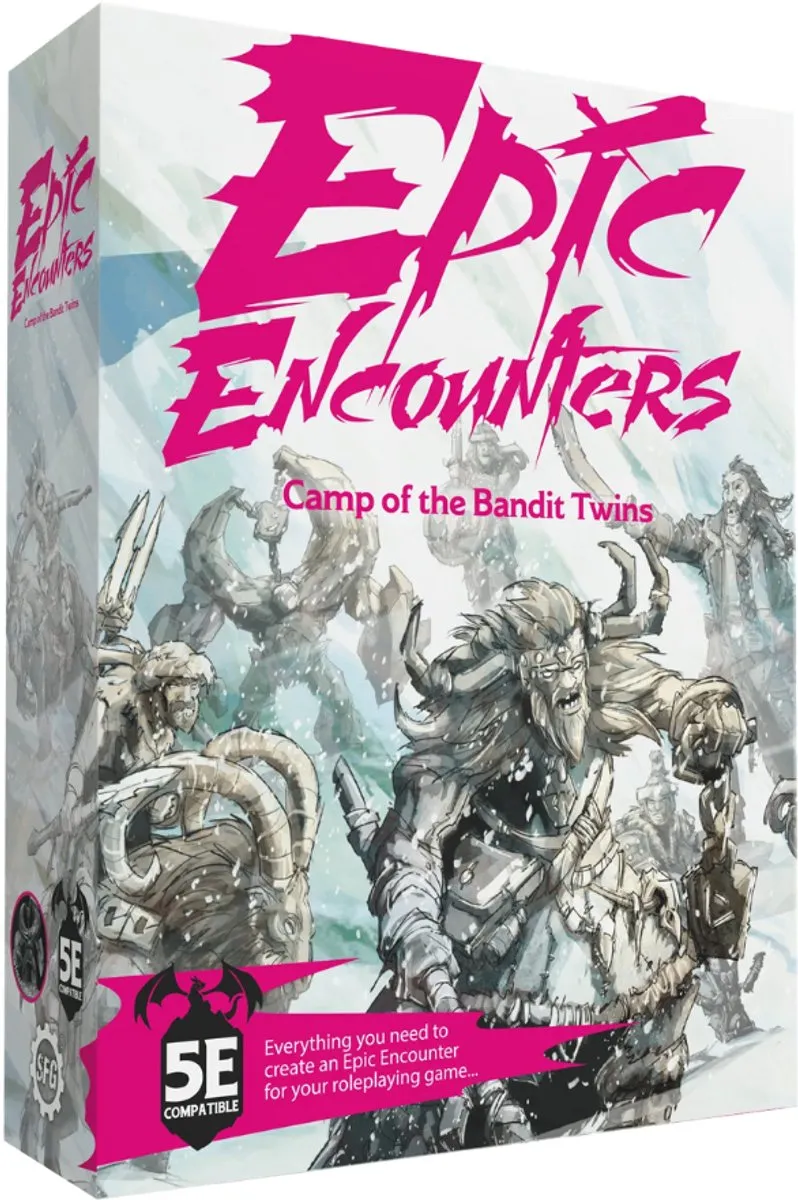Steamforged Games Epic Encounters Bandit Twins SFEE-019 RPG Miniaturen