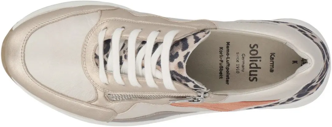 Solidus Dames Sneakers - Beige - 40 - afbeelding 3 van 6