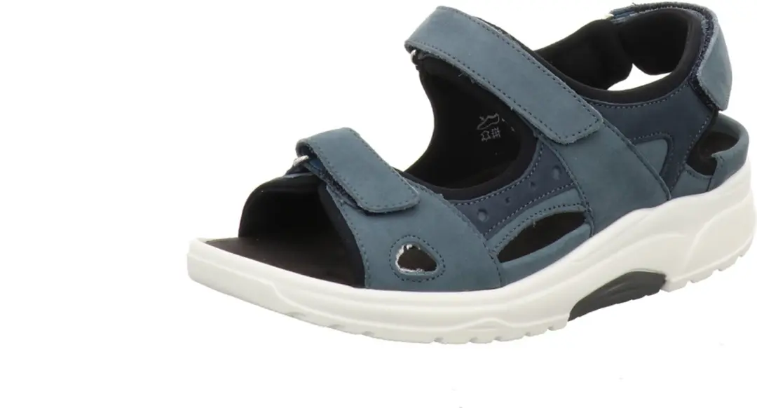 Waldläufer 707002 Yvonne H-Weite dames sandalen blauw maat 41